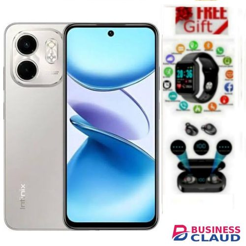 Infinix SMART 9 6.7 DISPLAY 4GB RAM + 128GB ROM 5000 MAH BATTERY DUAL SIM F9