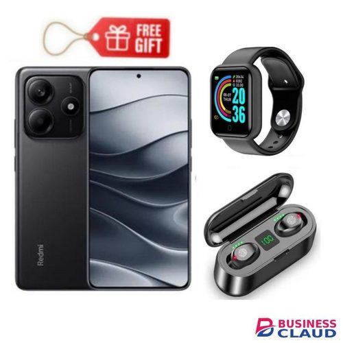 XIAOMI Redmi Note 14, 6.67", 256GB + 8GB RAM, 108MP, (Dual SIM), 5500mAh, Black+ Smartwatch & F9 earbuds