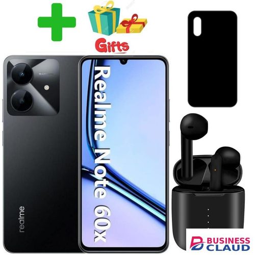 Realme Note 60X- 6.74'' Inch, 3GB RAM + 64GB Storage, 5000mAh Battery+GIFTS,LED WATCH,COVER