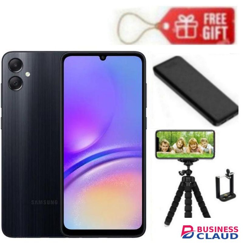 Samsung Galaxy A05, 6.7''DISPLAY 4GB RAM + 128GB ROM (Dual Sim) 50MP, 5000mAh - Black+ FREE GIFTS