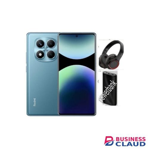 XIAOMI Redmi Note 14 pro, 6.67", 256GB Storage+ 8GB RAM, (Dual SIM), 5500mAh Batter+HEADPHONE+POWERBANK