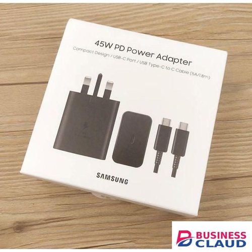 Samsung Samsun g 45 Watts Super Fast Type C To C Charger For Galaxy, A05s, A15, A14,A35, A55, A34, A54, A06, A16, A26,A36, A56, S20,S20 Plus,S20 Ultra,S21,S21 Plus,S21 Ultra, S22, S22Plus, S22 Ultra, S23,S23 Plus, S23 Ultra, S24, S24 Plus, S24 Ultra