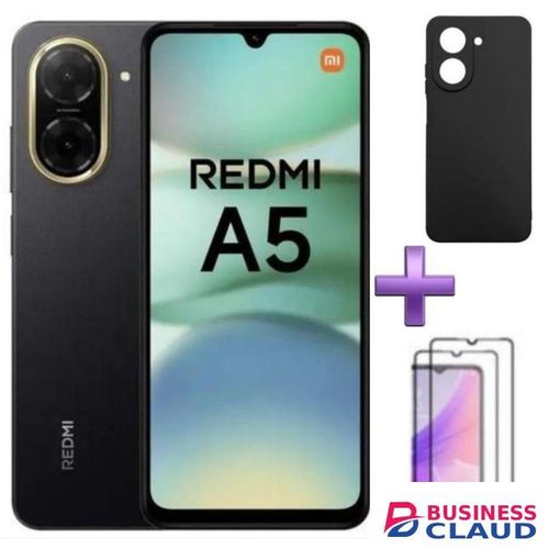 XIAOMI Redmi A5,6.88'' Display, 4GB RAM + 128GB Storage, 5200 Mah Battery,Dual+ COVER+PROTECTOR