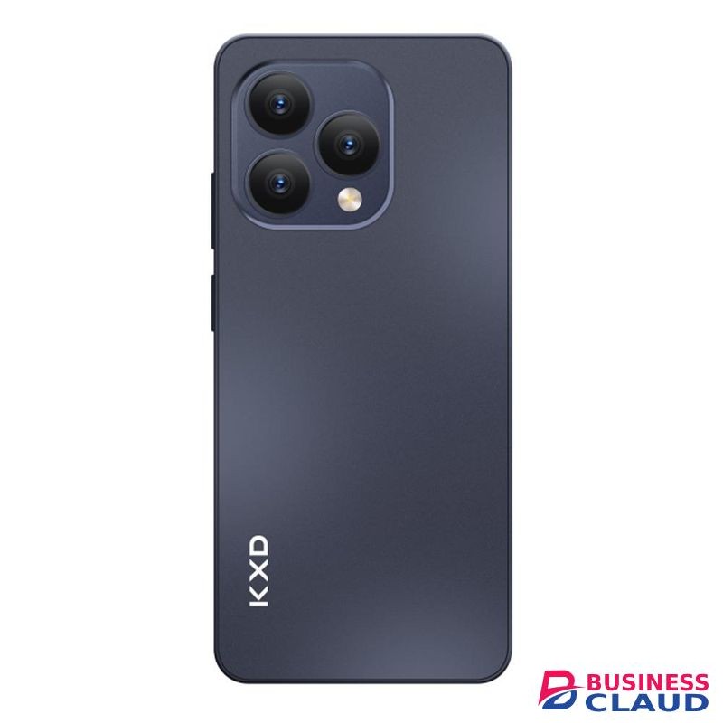 Kxd 13C 4G - 6.8", 128GB + 12GB RAM, 13MP, 5000mAh, 4G-Network, Dual-SIM (With Hard Rubber Cover) - Black