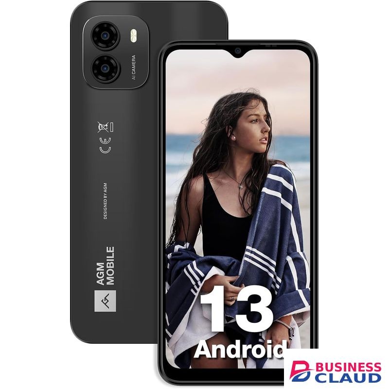 AGM NOTE N1, 6.52'' Display, 16(8+8)GB RAM + 128GB ROM (Dual Sim) 50MP, 4900mAh - Black