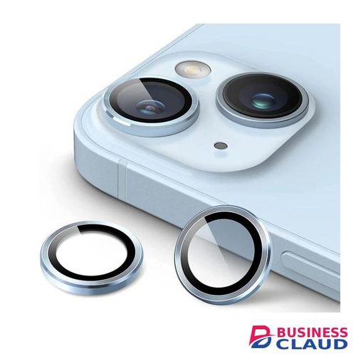 iPhone 13 Mini Phone Case, Metal Ring Camera Lens Protector for Enhanced Protection for Fourth Device