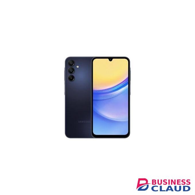 Samsung Galaxy A15, 6.5", 256GB + 8GB RAM (Dual SIM), 5000mAh, 4G-Blue Black + Free Charging Adapter