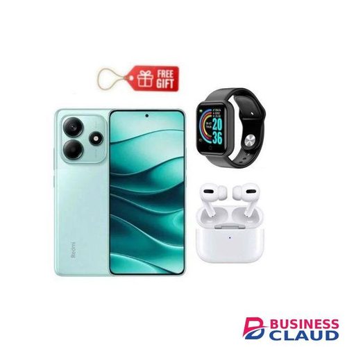 XIAOMI Redmi Note 14, 6.67", 256GB + 8GB RAM (Dual SIM), 5500mAh, Green Smart Watch+Airpods