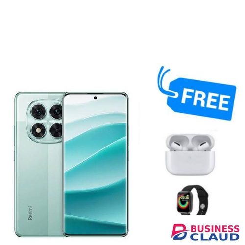 XIAOMI REDMI NOTE 14 PRO,(8GB RAM +256GB ROM)5500MAH,200MP,FREE WATCH & BUDS