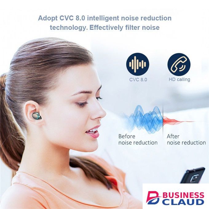 GUEETON Stereo F9 Bluetooth Earphone Power Headset
