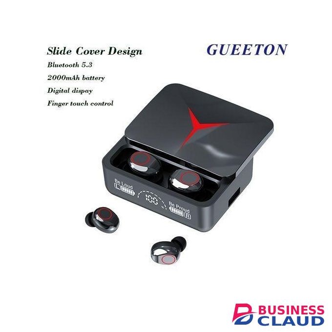 GUEETON GUEETON Wireless Earphones Bluetooth 5.3 Finger Touch Headset HIFI Slide Cover
