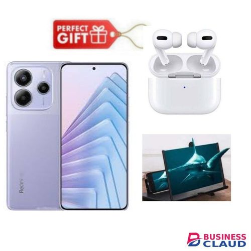 XIAOMI Redmi Note 14, 6.67", 256GB + 8GB RAM (Dual SIM), 5500mAh, Purple Magnifier +Airpods