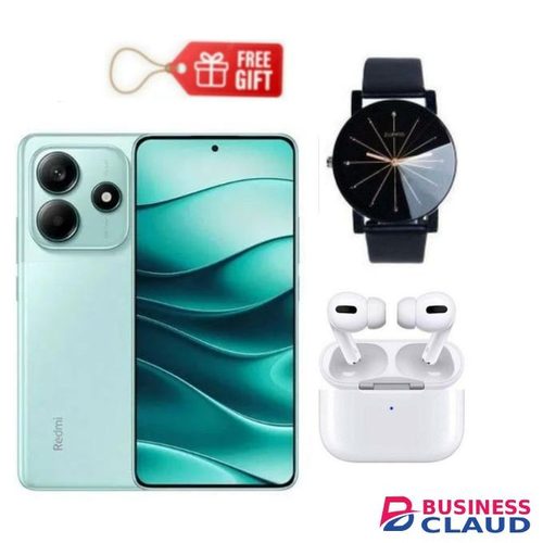 XIAOMI Redmi Note 14, 6.67", 256GB + 8GB RAM (Dual SIM), 5500mAh,Green Web Watch+Airpods