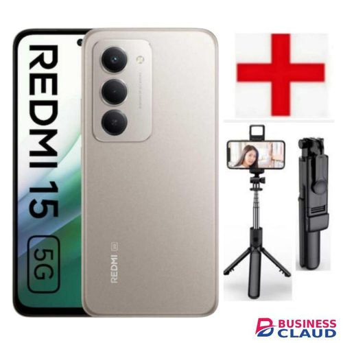 XIAOMI Redmi 15 4G, 256GB 8GB RAM 6.9 inches,Battery 7000 mAh+24 MONTHS WARRANTY +TRIPOD STAND