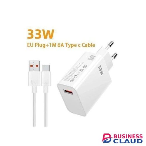 XIAOMI Super Fast Charger 33W Redmi Turbo Charging For Redmi 15