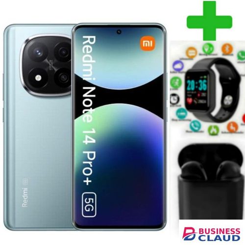 XIAOMI REDMI NOTE 14 PRO PLUS Memory: 512GB + 12GB RAM 5G DUAL SIM.+ SWATCH I12