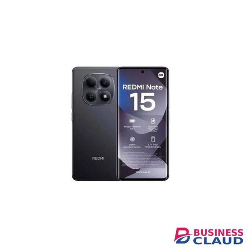 XIAOMI Redmi Note 15, 6.77",6/128GB STORAGE (Dual SIM), 6000mAh, (1YRs WRTY),108MP -CLEAR CAMERA (BLACK)
