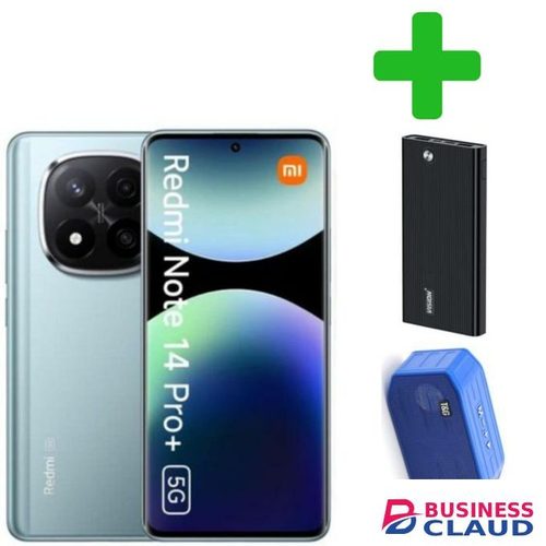 XIAOMI REDMI NOTE 14 PRO PLUS Memory: 512GB + 12GB RAM 5G DUAL SIM+GIFTS POWER BANK,SPEAKER