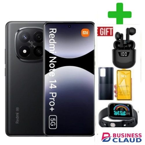XIAOMI REDMI NOTE 14 PRO PLUS Memory: 512GB + 12GB RAM 5G DUAL SIM.+ S WATCH COVER