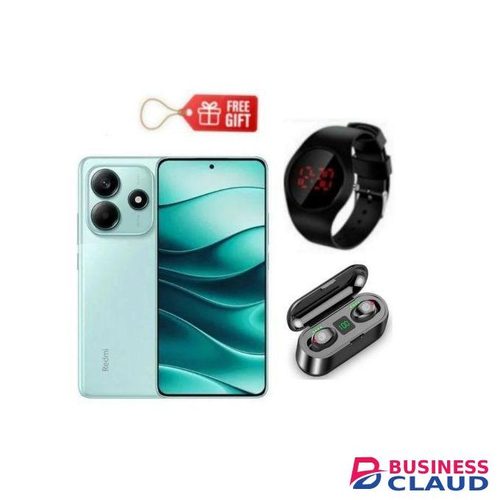 XIAOMI Redmi Note 14, 6.67", 256GB + 8GB RAM (Dual SIM), 55000mAh, Green Red Watch+F9 Earbuds