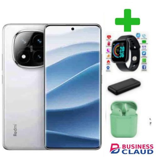 XIAOMI Redmi Note 14 pro, 6.67", 256GB + 8GB RAM, (Dual SIM), 5500mAh.I12 WATCH