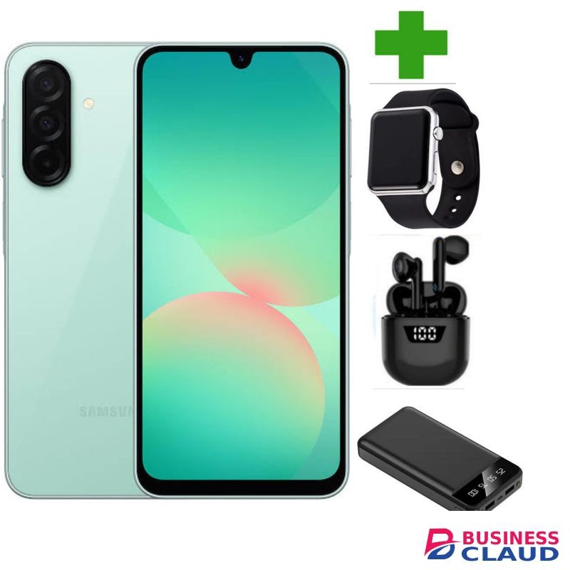 Samsung Galaxy A26 5G, 6.7'' 6GB RAM + 128GB ROM, 50MP, Dual Sim -I12 WATCH P.BANK