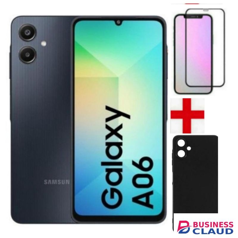Samsung A06 6.7''Screen, 4GB RAM +64GB STORAGE, 5000MAH DUAL+COVER+PROTECTOR..