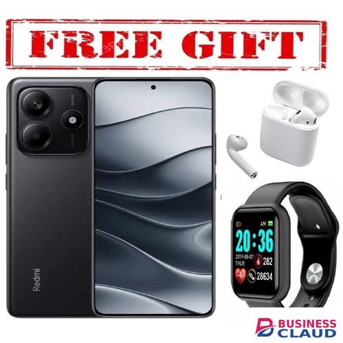 XIAOMI Redmi Note 14, 6.67", 256GB + 8GB RAM, (Dual SIM), 5110mAh COMES WITH FREE GIFTS ( SMART WATCH +AIRPODS FOR YOU )