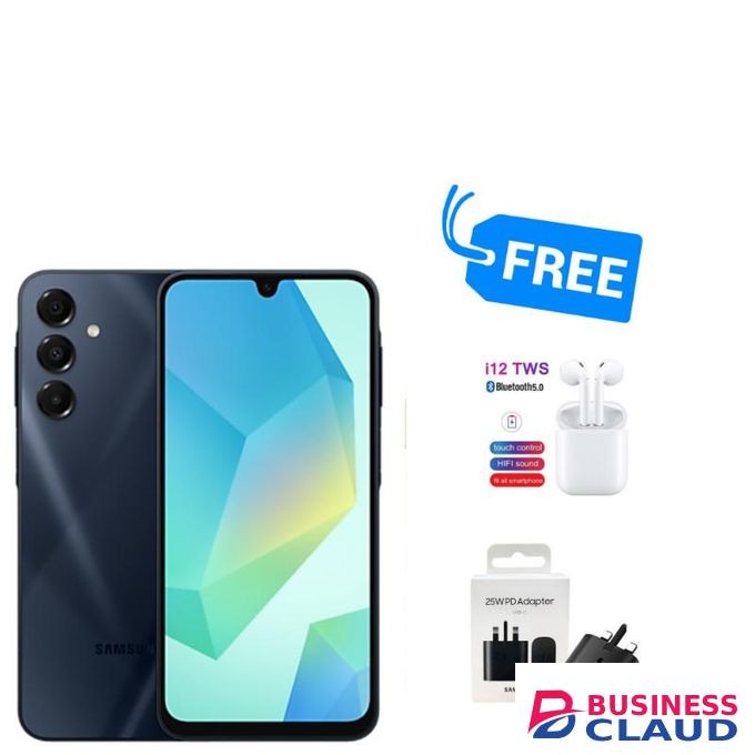 Samsung GALAXY 16,SUPER AMOLED DISPLAY ,8GB RAM +256GB ROM,FREE ADAPTER & BUDS