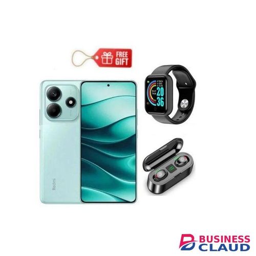 XIAOMI Redmi Note 14, 6.67", 256GB + 8GB RAM (Dual SIM), 5500mAh, Green Smart Watch+F9 Earbuds