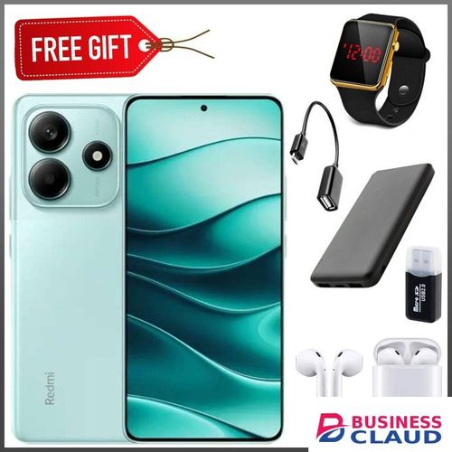 XIAOMI Redmi Note 15, 6.77", 256GB + 8GB RAM (Dual SIM), 5800mAh, Black (2YRs WRTY) + Led watch, power bank, buds,card reader,otg