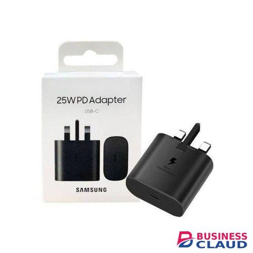 Samsung 65 Watts White Super Fast Charger/ Adapter With Type C Output For Galaxy A16, A06, A26, A36, A56, A14, A15, A23, A24, A25, A33, A34, A35, A53, A54, A55, A73, A74, S23, S23 Plus, S24, S24 Plus, S24 Ultra, S21,S25ultra, S22 Plus, S22 Ultra, S22