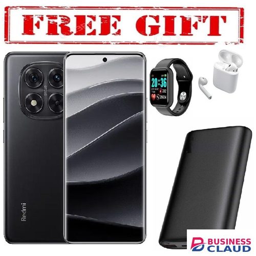 XIAOMI Redmi Note 14 pro, 6.67", 256GB + 8GB RAM, (Dual SIM), 5500mAh COMES WITH FREE GIFTS ( AIRPODS + SMART WATCH +POWERBANK ) FOR YOU
