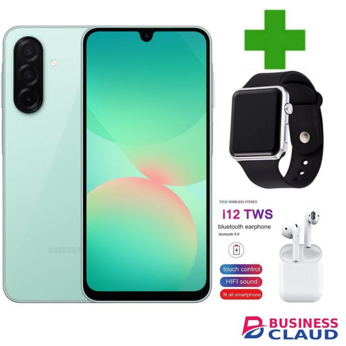 Samsung Galaxy A26 5G, 6.7'' 6GB RAM + 128GB ROM, 50MP, Dual Sim -I12 WATCH