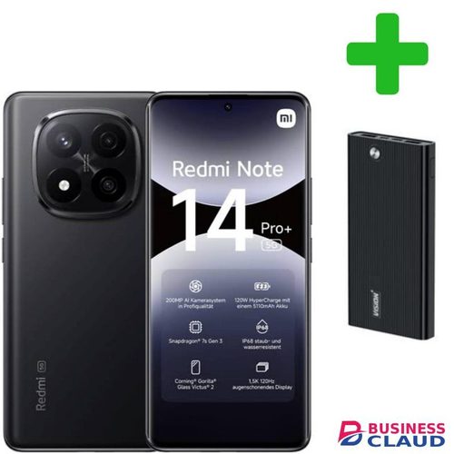 XIAOMI REDMI NOTE 14 PRO PLUS Memory: 512GB + 12GB RAM 5G DUAL SIM+GIFTS POWER BANK