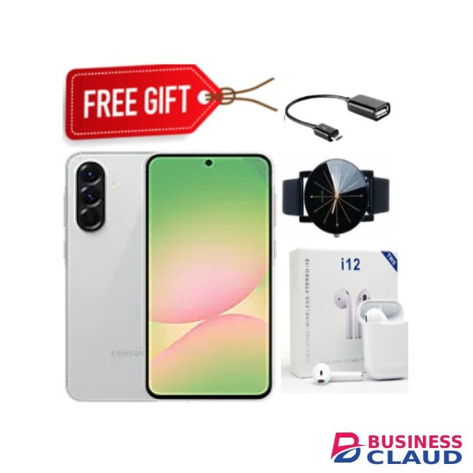 Samsung Galaxy A5465G, 6.7", 256GB ROM + 8GB RAM (Dual SIM), 5000mAh,Awesome Lightgray+Free Gifts