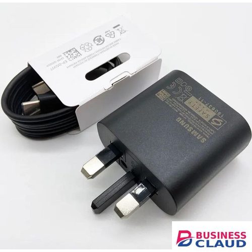 Samsung 25 Watts TYPE C to C Super Fast Charger Galaxy S20 Plus, S20 Ultra,S21 Plus,S21 Ultra, S22, S22Plus, S22 Ultra, S23, S23 Ultra, S24, S24 Plus, S24 Ultra, Note 10 Plus, Tab S8, S25, S25 Ultra, Z Fold 5, Fold 6, Fold 7, Flip 4, Flip 5, Flip 6, Flip