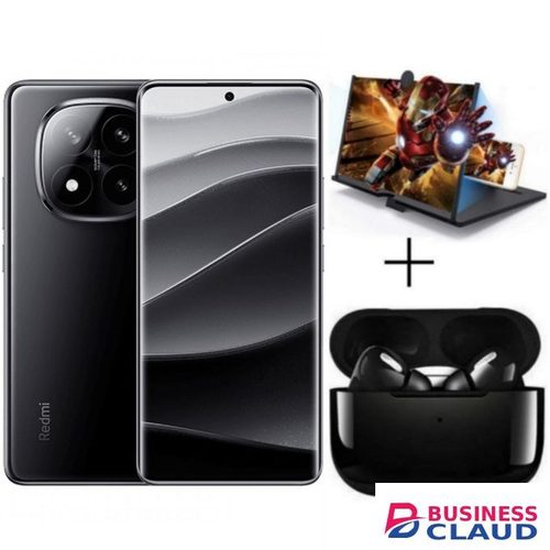 XIAOMI REDMI NOTE 14 PRO PLUS, 12GB RAM + 512GB ROM Memory, 6.67", 5G, 200MP - Midnight Black + FREE GIFTS AVAILABLE