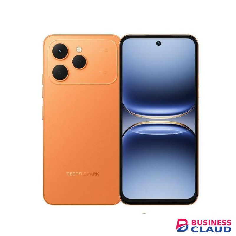 Tecno Spark 40, 6.67'' HD+, 256GB ROM + Up to 16GB RAM (Dual Sim) 50MP, 5200mAh - Sunlight Orange