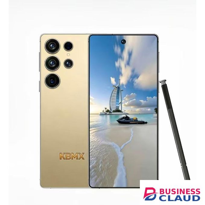KBMX S26 Ultra,6.7", 128GB+6GB RAM(+256GB Extended)(Dual Sim),5200mAh-Titanium Gold