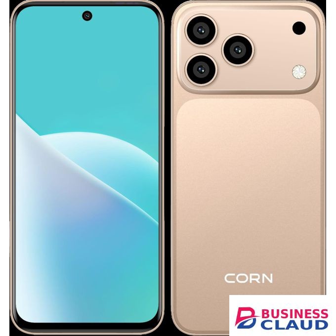Corn 100 Max 6.67", 64GB ROM, 5(2+3)GB RAM, 5000mAh (Dual SIM), Black (1YR WRTY)