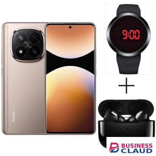 XIAOMI REDMI NOTE 14 PRO PLUS, 8GB RAM + 256GB ROM Memory, 6.67", 5G, 200MP - Sand Gold + FREE GIFTS