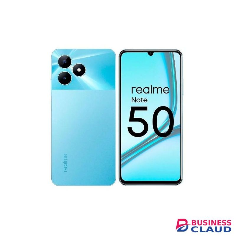 Realme Note 50 6.74" 128GB ROM +Expandable Up to 8GB RAM, 5000mAh (Dual sim) - Blue