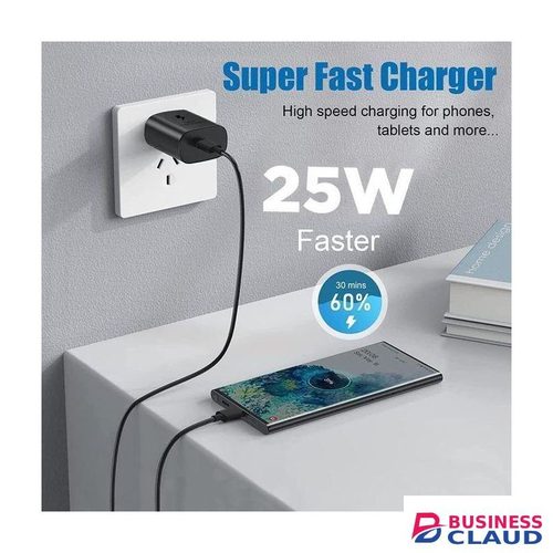 Samsung Offer 25 Watts Type C Super Fast Charger,Charger Android Phone USB-C-C Charging Cablefor Galaxy A17,A07SA06,A06S,A16,A26,A36,A56,A04,05,A05s, S23 Ultra Note 10/ Note 10+ 20 Ultra /S10 5G /S20 /S20+ /S20 Ultra /S21 Ultra/S22 Ultra/ Z Fold 3/ Z Fli