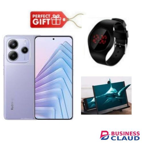 XIAOMI Redmi Note 14, 6.67", 256GB + 8GB RAM (Dual SIM), 5500mAh, Purple Magnifier+ Red Watch