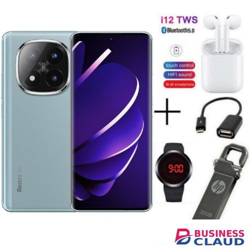 XIAOMI REDMI NOTE 14 PRO PLUS, 8GB RAM + 256GB ROM Memory, 6.67", 5G, 200MP - Frost Blue + FREE GIFTS AVAILABLE