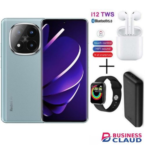 XIAOMI REDMI NOTE 14 PRO PLUS, 12GB RAM + 512GB ROM Memory, 6.67", 5G, 200MP - Frost Blue + FREE GIFTS AVAILABLE