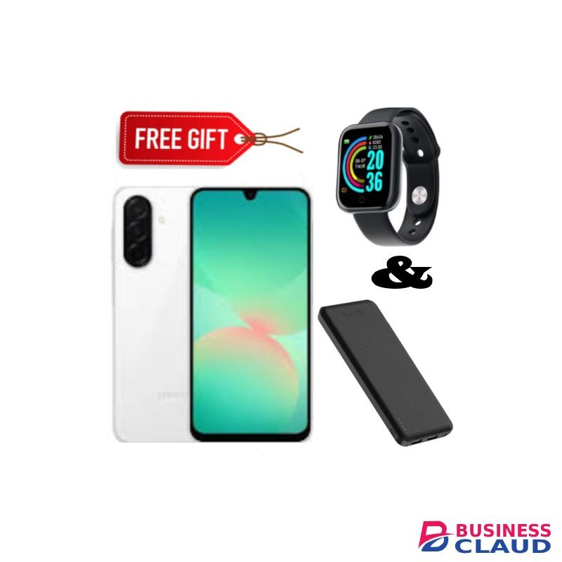 Samsung Galaxy A26 5G, 6.7'' 8GB RAM + 256GB ROM, 50MP, Dual Sim- Mint+Smartwatch+powerbank