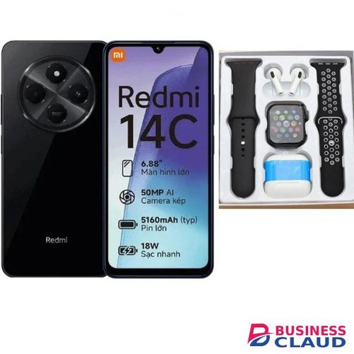 XIAOMI Redmi 14C, 6.88" (8GB RAM+256GB Storage) (Dual Sim) 5160mAh - Blue swdd