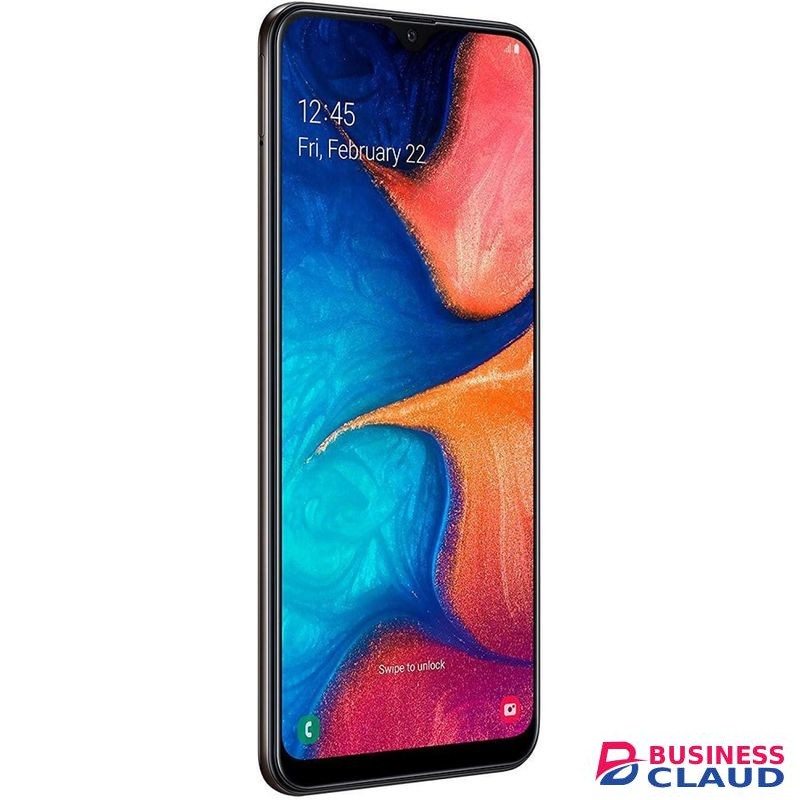 Samsung Galaxy A20 32GB ROM+3GB RAM (6.4'') 4000mAh 13MP +8MP Camera-Smartphone-Black